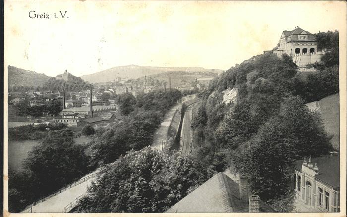 Greiz Thueringen Teilansicht