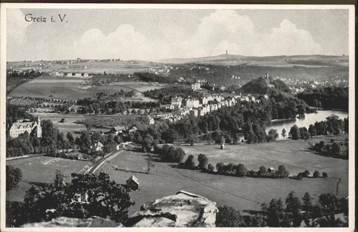 Greiz Thueringen Panorama