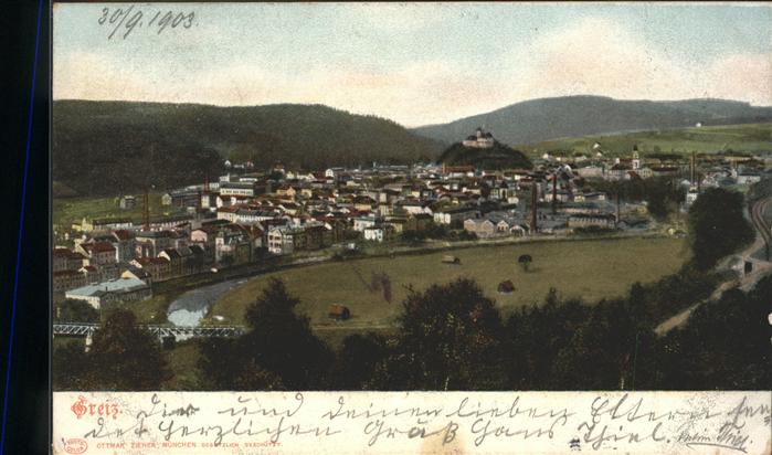 Greiz Thueringen Panorama