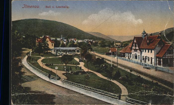 Ilmenau Thueringen Bad und Lesehalle