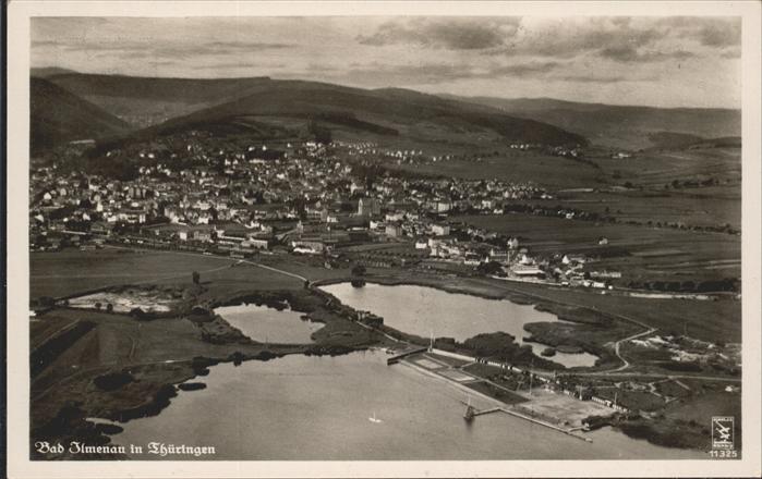 Ilmenau Thueringen Fliegeraufnahme