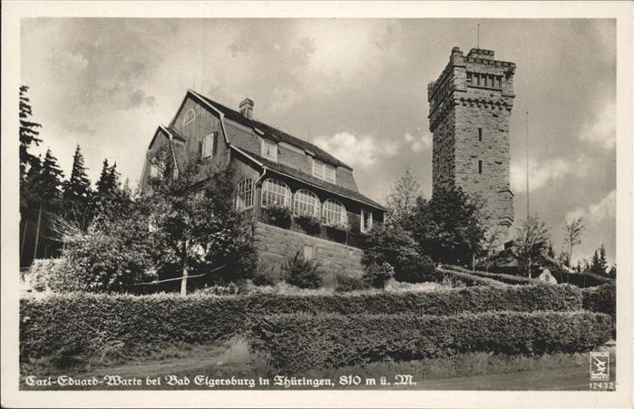 Elgersburg Carl Eduard Warte