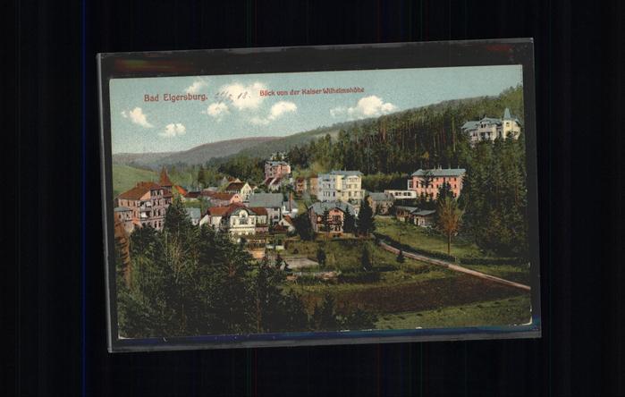 Elgersburg Blick von der Kaiser Wilhelmshöhe