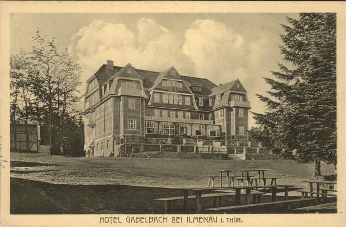 Ilmenau Thueringen Hotel Gabelbach