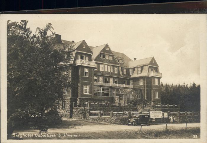 Ilmenau Thueringen Berghotel Gabelbach