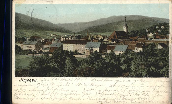 Ilmenau Thueringen Teilansicht