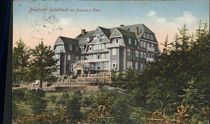 Ilmenau Thueringen Berghotel Gabelbach