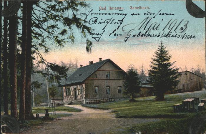 Ilmenau Thueringen Gabelbachhäuschen