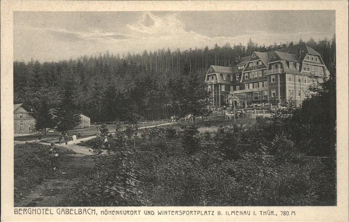 Ilmenau Thueringen Berghotel Gabelbach