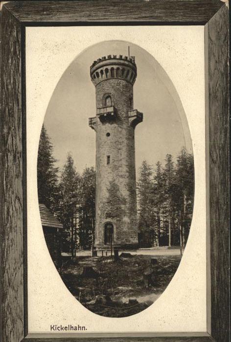 Ilmenau Thueringen Kickelhahnturm