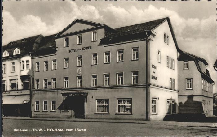 Ilmenau Thueringen HO Hotel zum Löwen