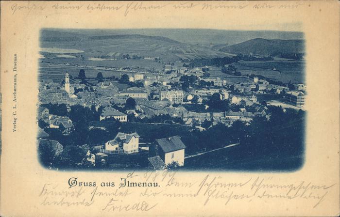 Ilmenau Thueringen Totalansicht