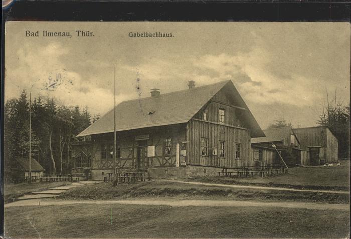 Ilmenau Thueringen Gabelbachhaus
