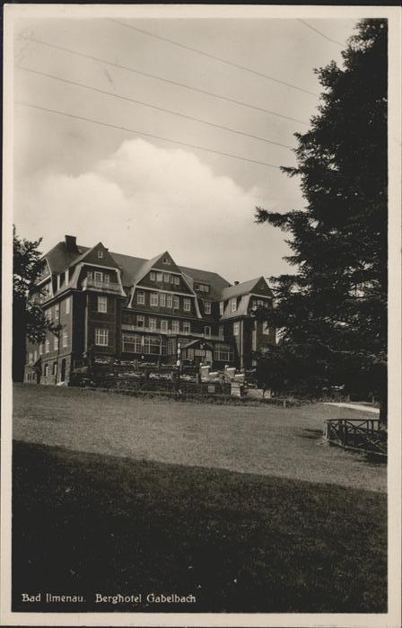 Ilmenau Thueringen Berghotel Gabelbach