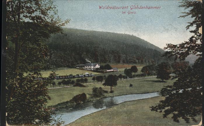 Greiz Thueringen Waldrestaurant Glohdenhammer