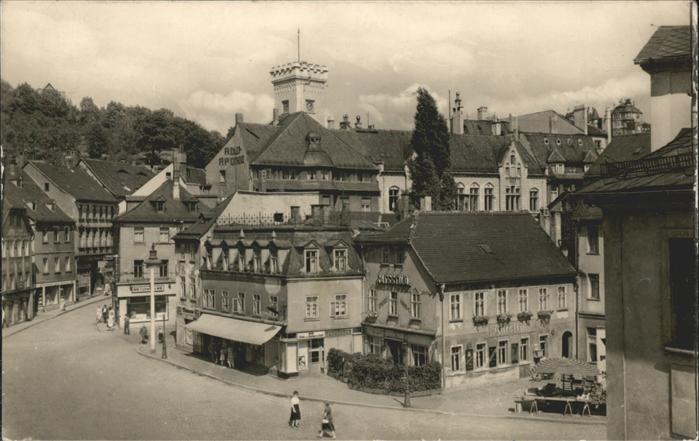 Greiz Thueringen am Puschkinplatz Turm