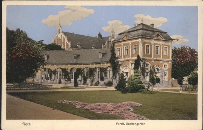 Gera Fürstlicher Küchengarten Schlosspark