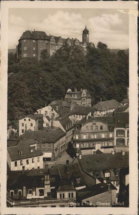 Greiz Thueringen Oberes Schloss