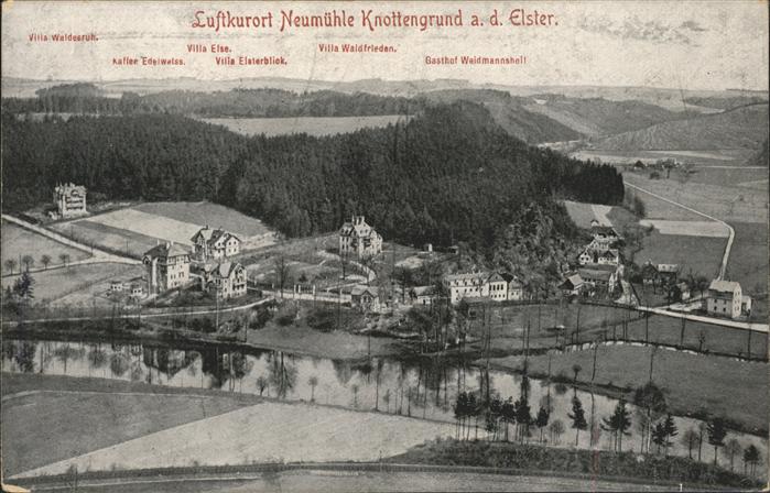 Knottengrund Panorama Luftkurort Villenkolonie Villa