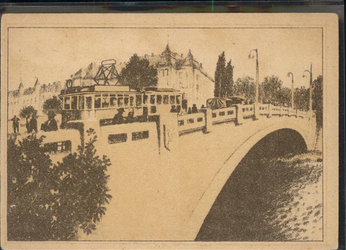 Gera Heinrichsbrücke Elster Strassenbahn