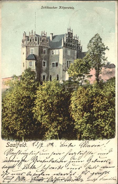 Saalfeld Saale Schlösschen Kitzerstein