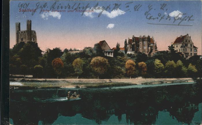 Saalfeld Saale Hohe Schwarm u.Kitzerstein