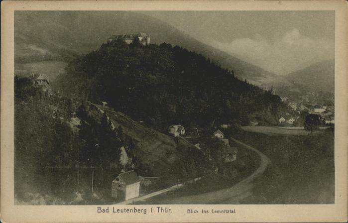Bad Leutenberg Blick ins Kemnitztal