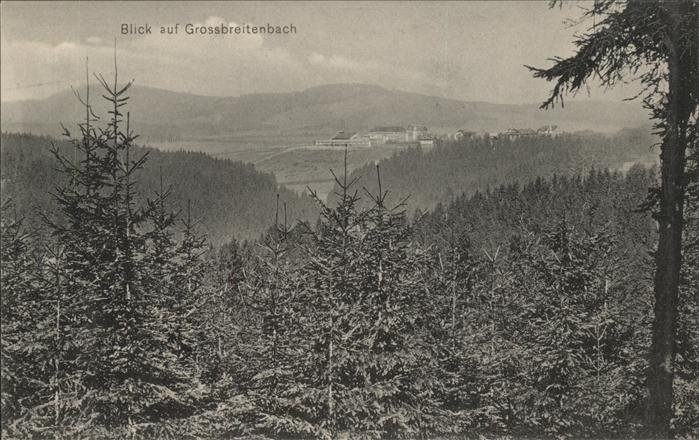 Grossbreitenbach Thueringen Panorama