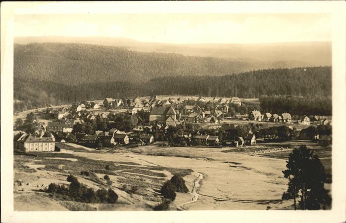 Schmiedefeld Rennsteig Panorama