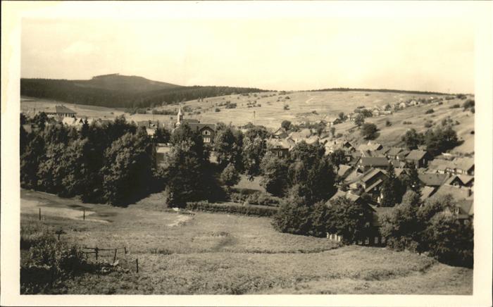 Schmiedefeld Rennsteig Panorama