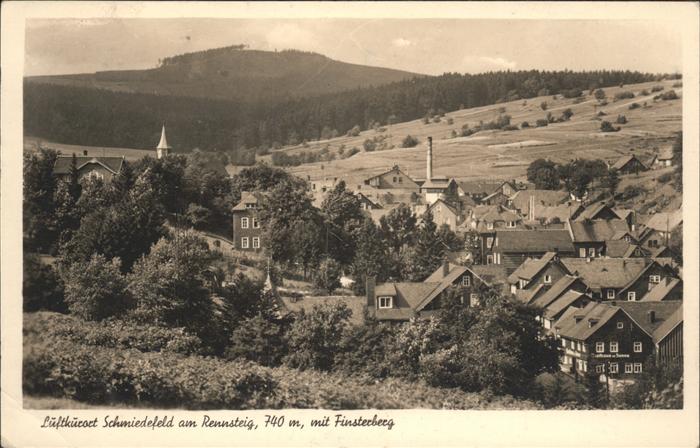 Schmiedefeld Rennsteig Finsterberg