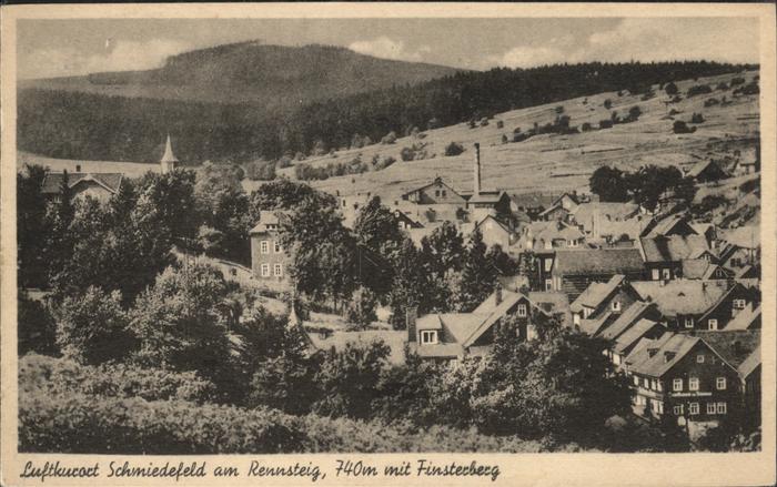 Schmiedefeld Rennsteig Finsterberg