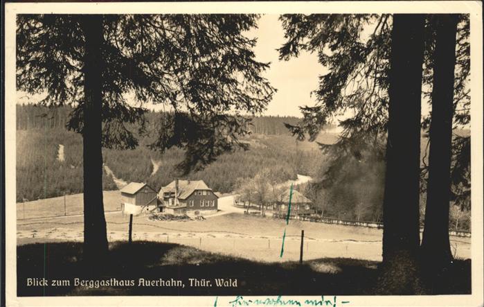Stuetzerbach Berggasthaus Auerhahn