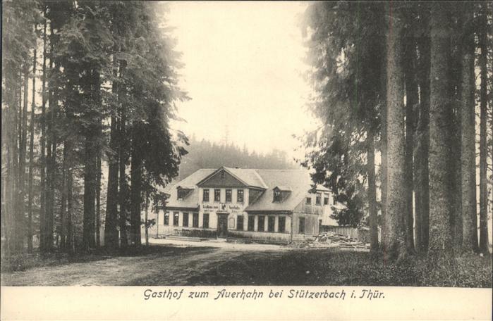 Stuetzerbach Gasthof zum Auerhahn