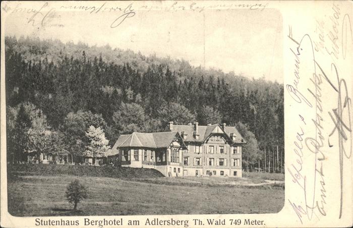 Adlersberg-Stutenhaus Stutenhaus Berghotel
