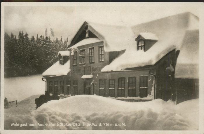 Stuetzerbach Waldgasthaus Auerhahn