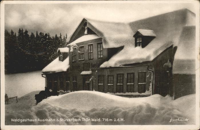 Stuetzerbach Waldgasthaus Auerhahn