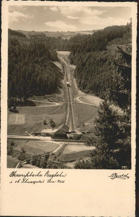 Oberweissbach Bergbahn Obstfelderschmiede-Lichtenhain