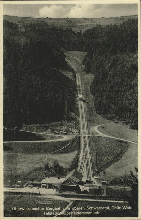 Oberweissbach Bergbahn Obstfelderschmiede-Lichtenhain