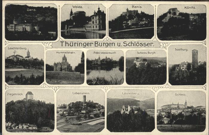 Saalburg Saale Thüringer Burgen und Schlösser