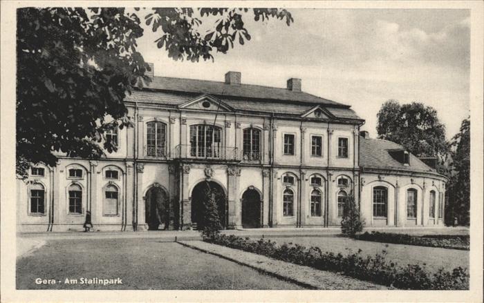 Gera Am Stalinpark