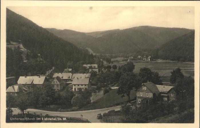 Unterweissbach Lichtetal