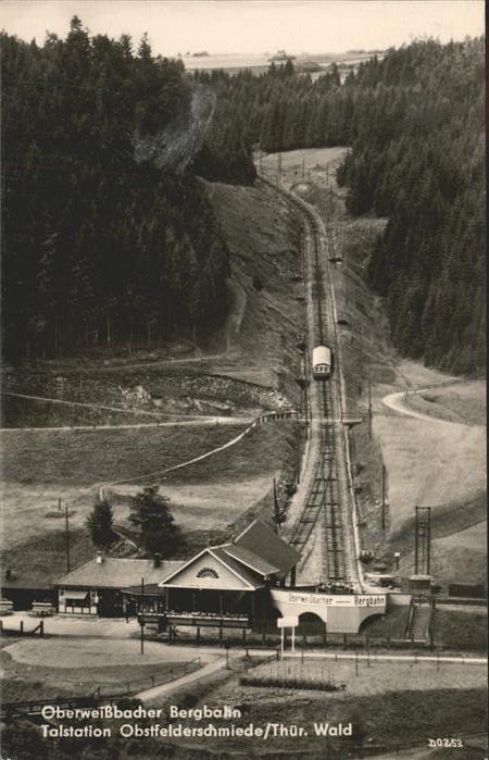 Oberweissbach Bergbahn Talstation Obstfelderschmiede