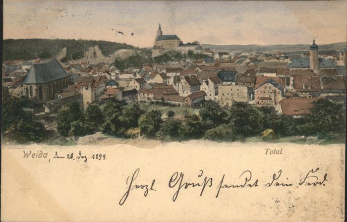 Weida Thueringen Totalansicht