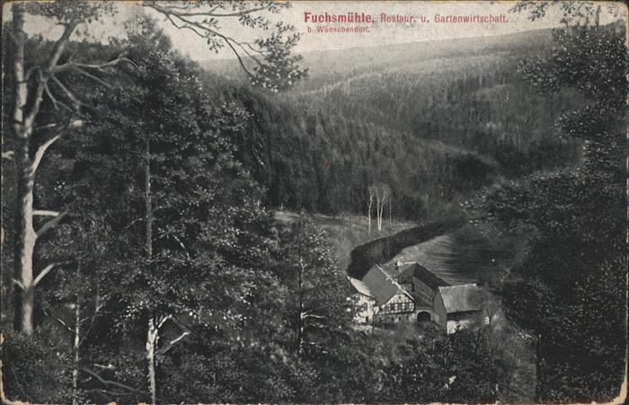 Wuenschendorf Elster Fuchsmühle Restaurant