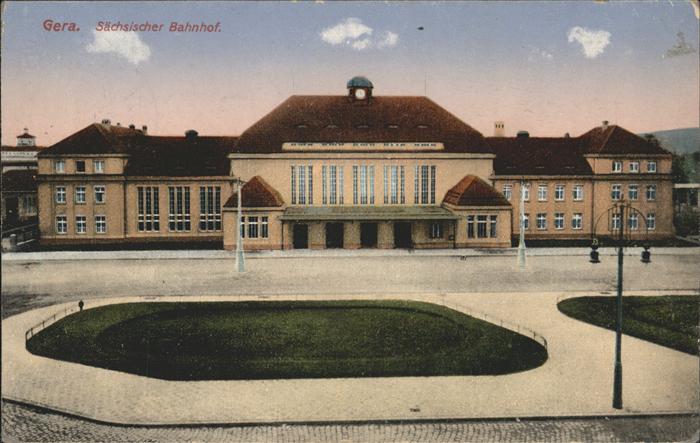 Gera Sächsischer Bahnhof