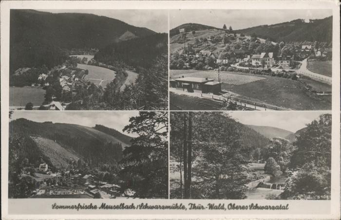 Meuselbach-Schwarzmuehle Oberes Schwarzatal