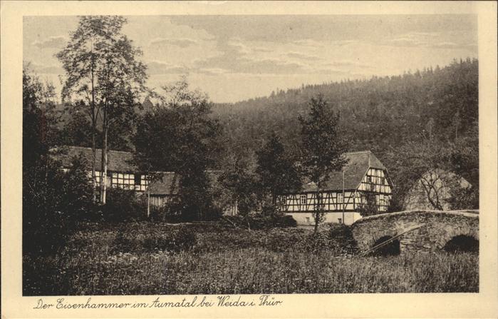 Weida Thueringen Eisenhammer im Aumatal