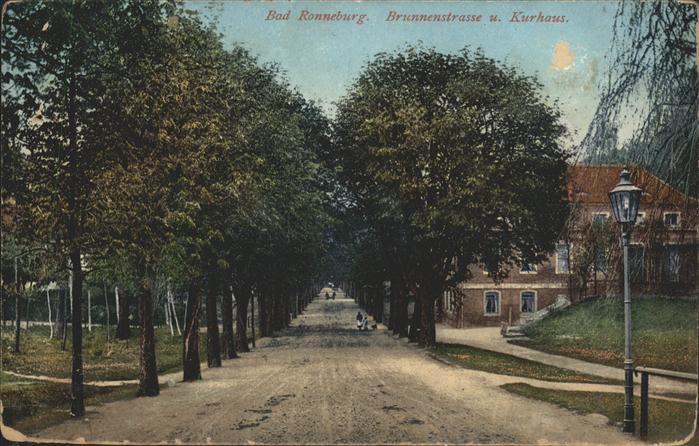 Ronneburg Thueringen Brunnenstrasse Kurhaus