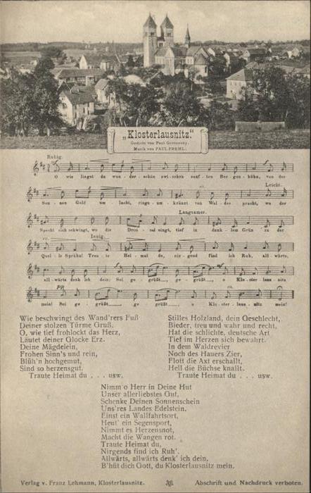 Klosterlausnitz Bad Mit Gedicht